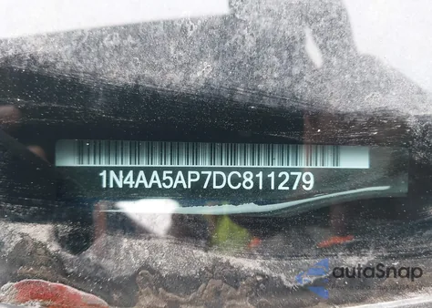 2013 Nissan Maxima 3.5 S z USA, uszkodzony, nr VIN 1N4AA5AP7DC811279